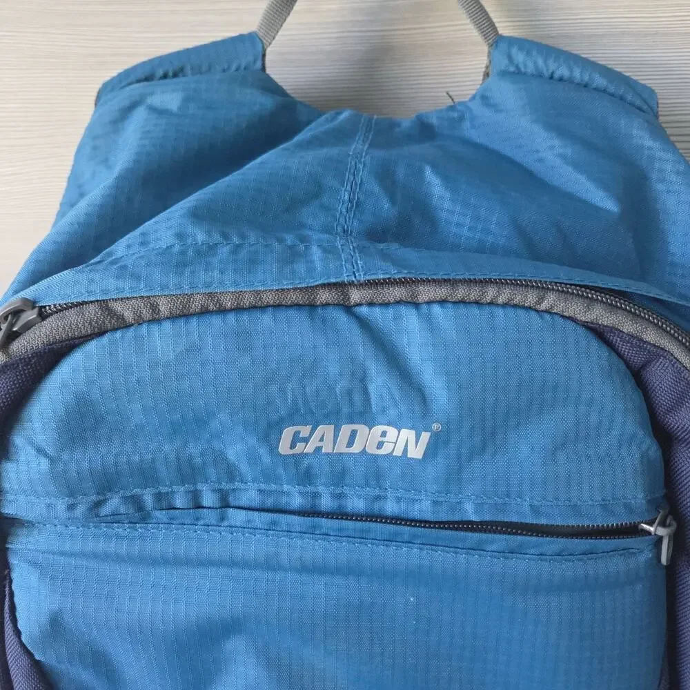 Caden Camera Backpack DSLR/SLR Bag Lightweight Padded Straps Blue Travel Outdoor